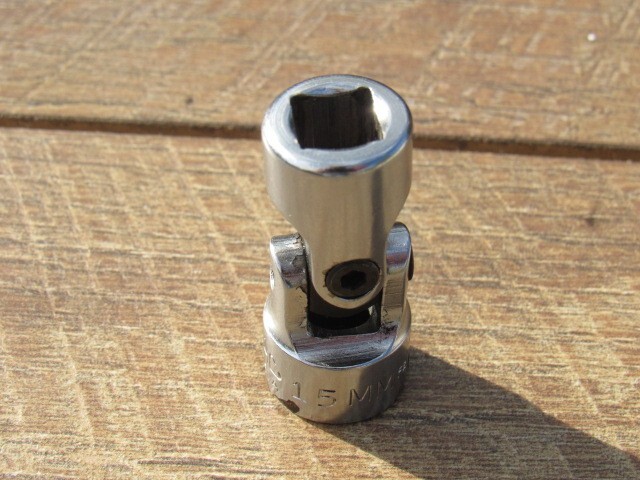 MAC 15MM XU615MM XU6 15 MM 3/8″ DRIVE 6 POINT SWIVEL FLEX UNVERSAL SOCKET XU615