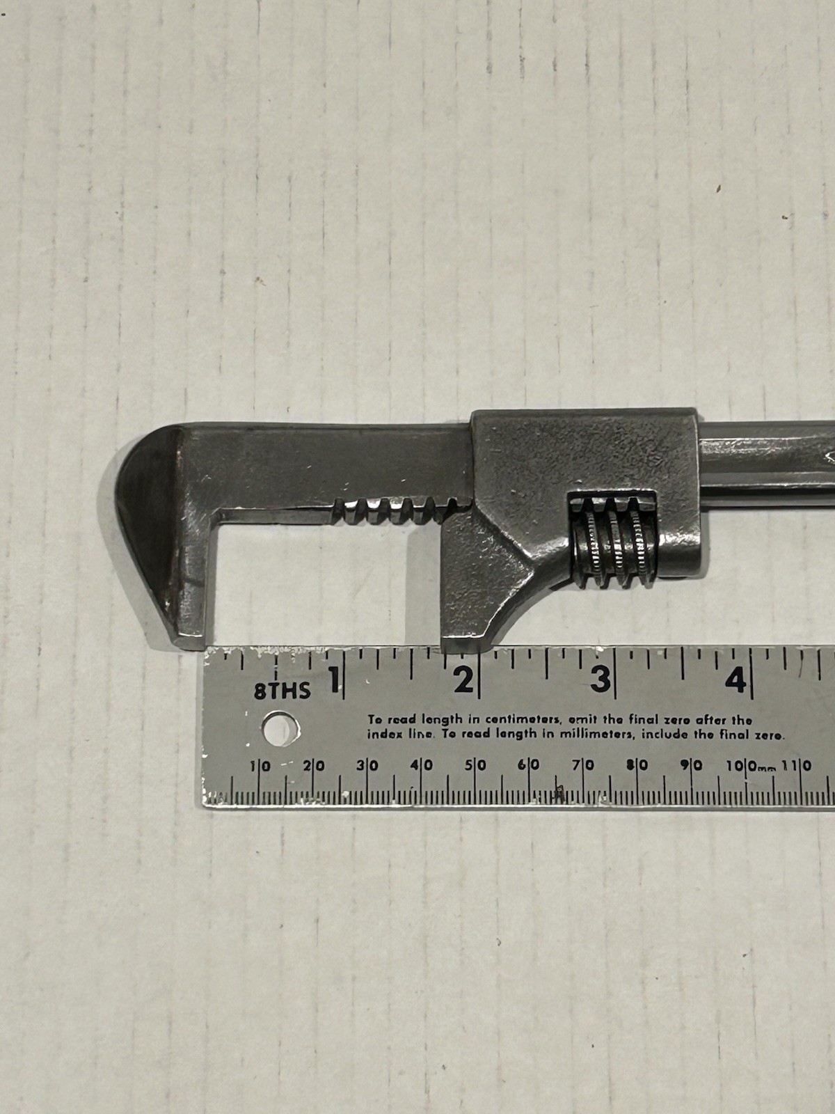 Vintage Herbrand 7” Adjustable Auto Pipe Monkey Wrench & Ball Peen Pein Hammer