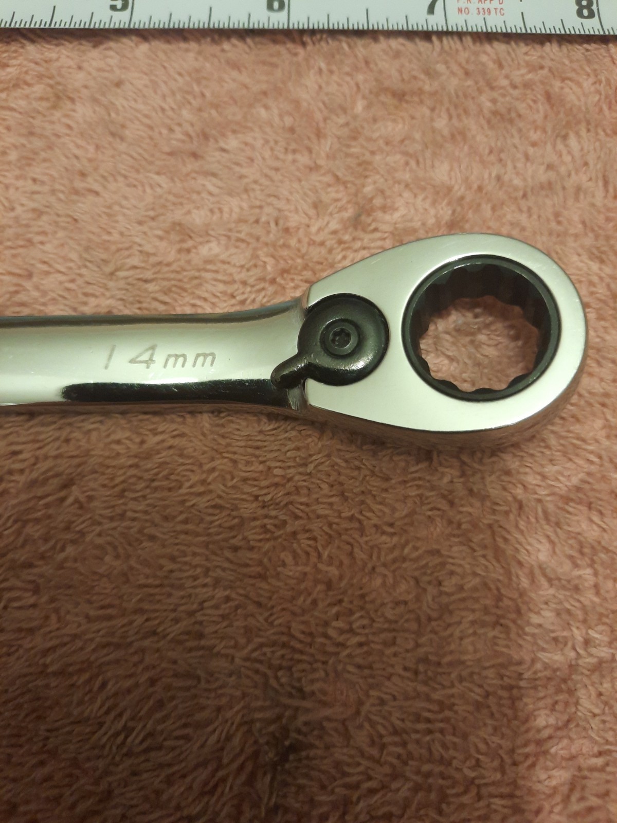 Blue Point By Snap On Tools 14 Mm Combination Ratchet Wrench Reversible