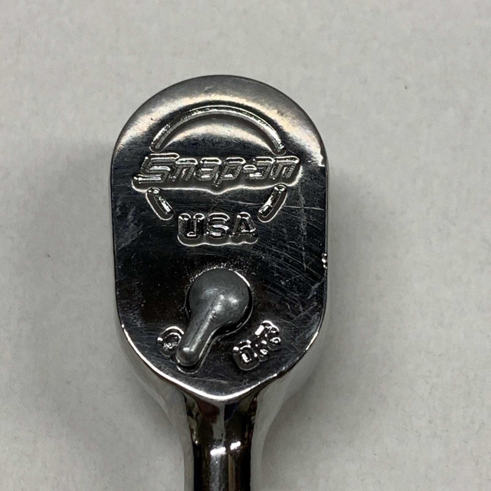 Snap On Tools USA THL72A 1/4″ Drive RED Soft Grip Long Handle Ratchet NEW