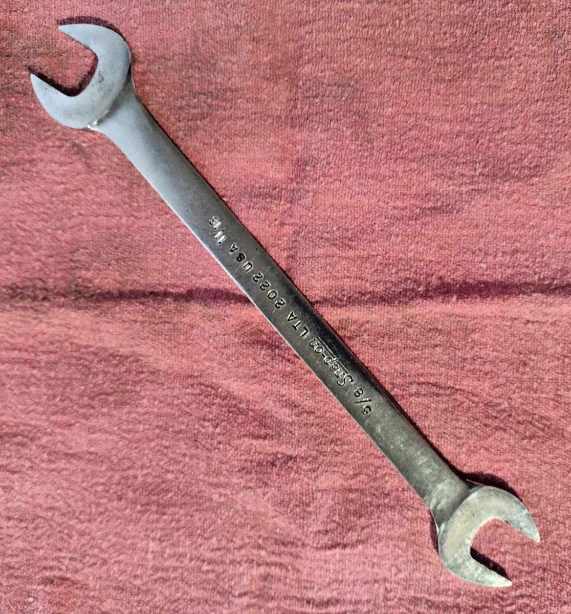 Snap-On Tools USA 5/8″-11/16″ SAE 15° Offset Low Torque Chrome Slimline LTA2022
