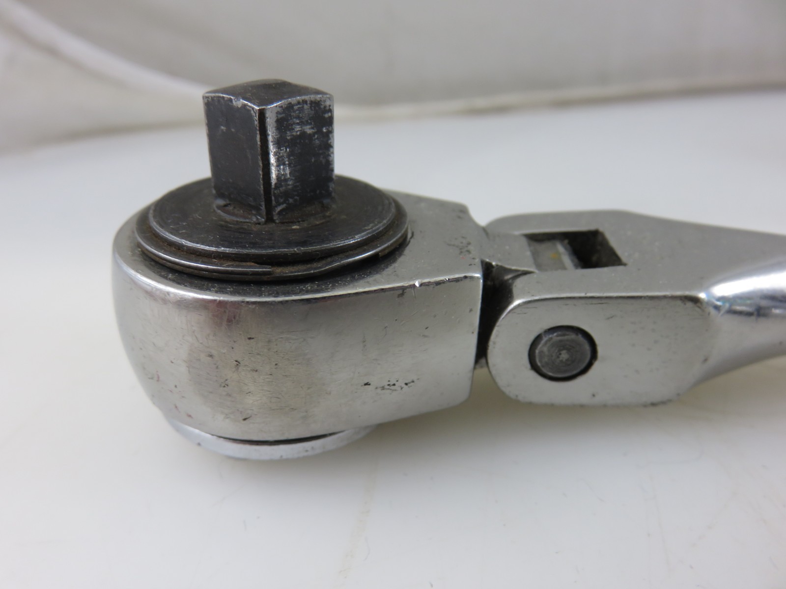 Bonney T-703K Flex Head 3/8″ Dr. Ratchet 11″ Long Vintage Made In USA