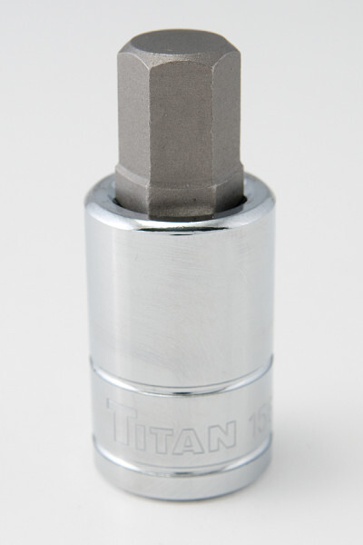 Titan 15613 1/2-Inch Drive x 13mm Hex Bit Socket – 13 mm