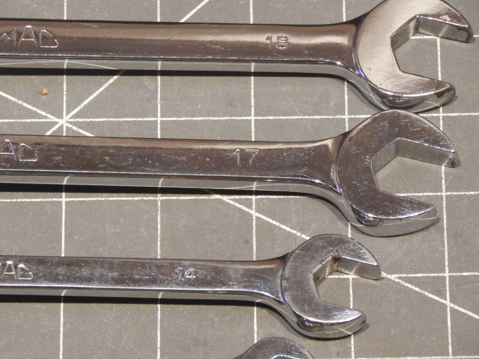 Mac 6Pc Metric Combination Flex Head Socket End Wrench Set 11MM 18MM 6Pt M CHLF