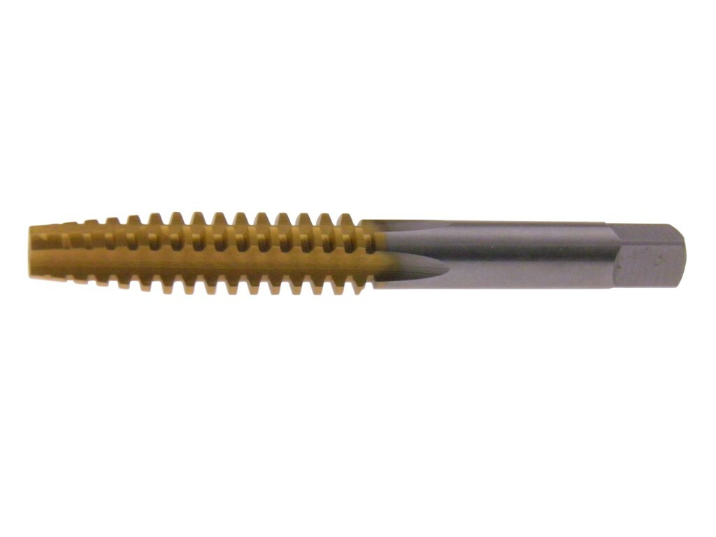 ACME Tap 3/8″ 10tpi High Speed Steel Left or Right Hand Titanium nitride Coating