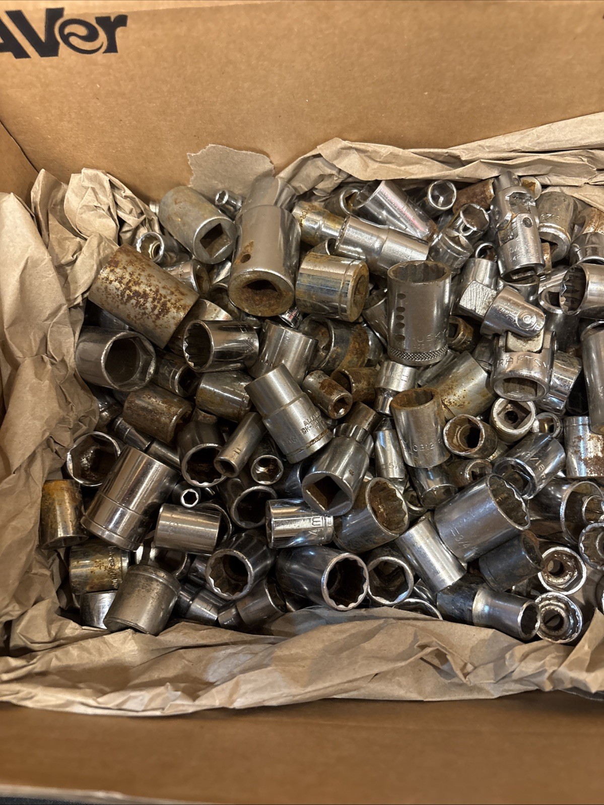 17+Lbs Vintage Assorted Brands of Sockets Craftsman, Husky + Others USA ,Japan +