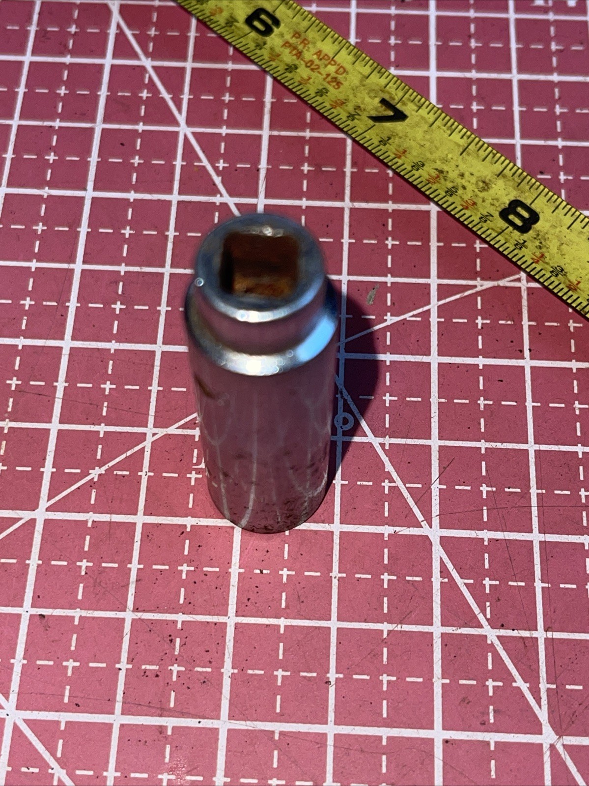 MAC USA MD146 7/16 In SAE 1/4” Drive 6 Point Deep Socket Vintage 7/16” 1/4