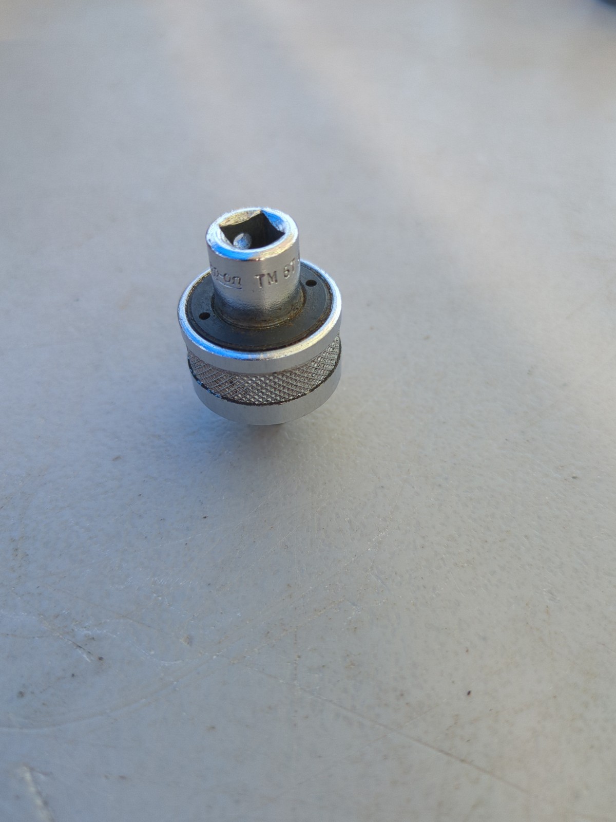 Snap On USA TM67A ~ 1/4″ Drive ~ Ratcheting Nut Driver Ratchet Adaptor