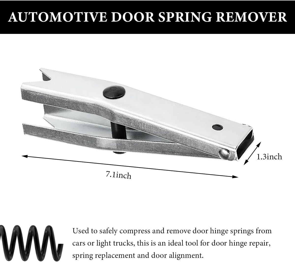 Sturdy Metal Car Door Hinge Spring Compressor Tool