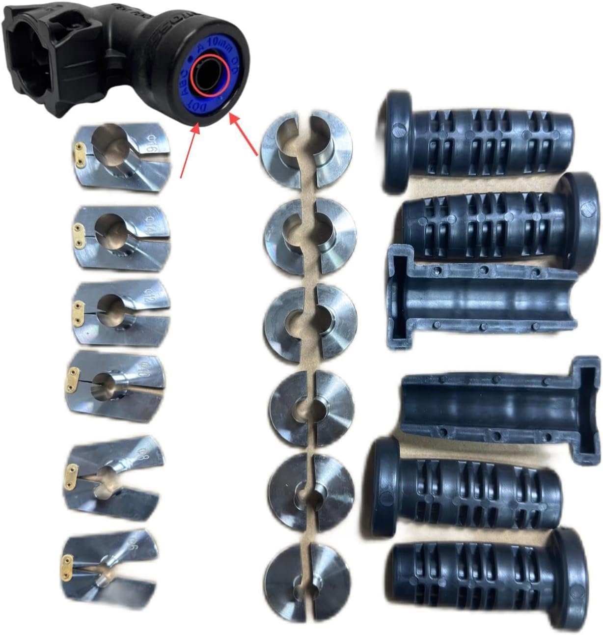 88800414 Air Hose Removal Tool Set for Volvo Renault Mack European Trucks, 6-16m