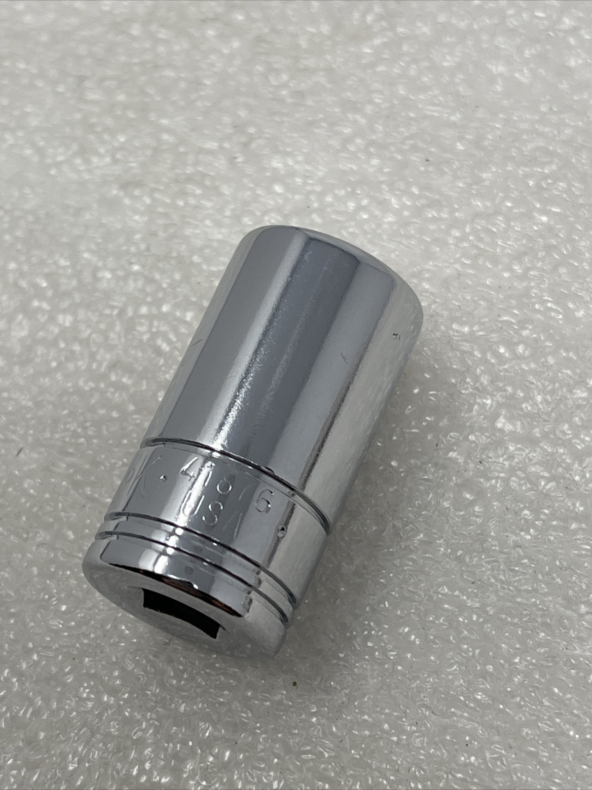 1/2” SK Tools 1/4″ Drive, 6 Point, Semi-Deep SAE Chrome Socket, USA, 41876