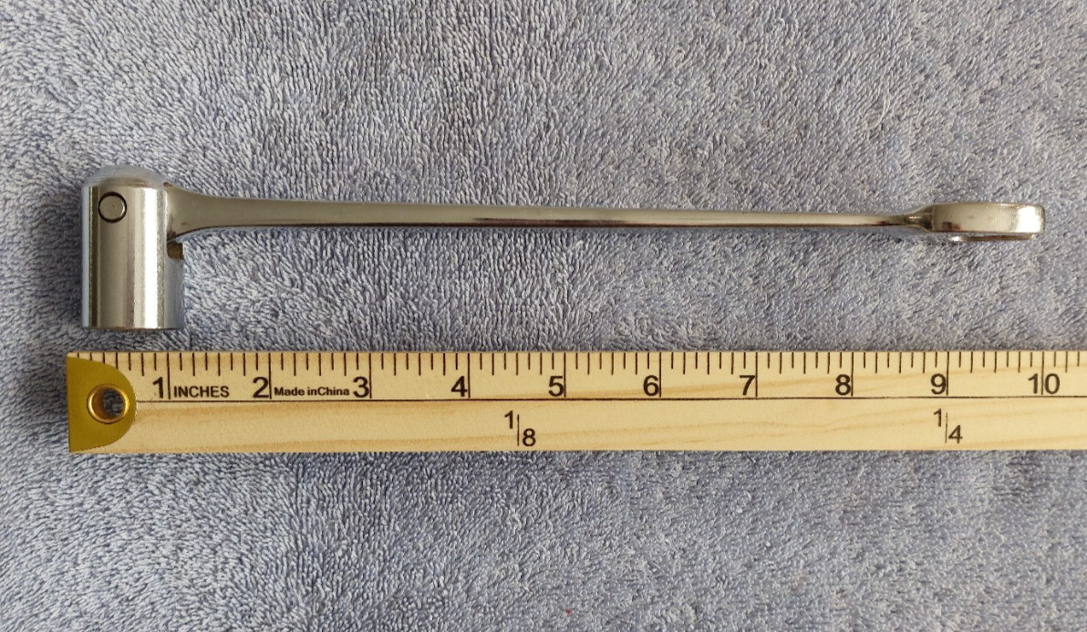Vtg Snap-on X-22 11/16″ Flex Head Combination Wrench USA PAT 3273430 12 Point