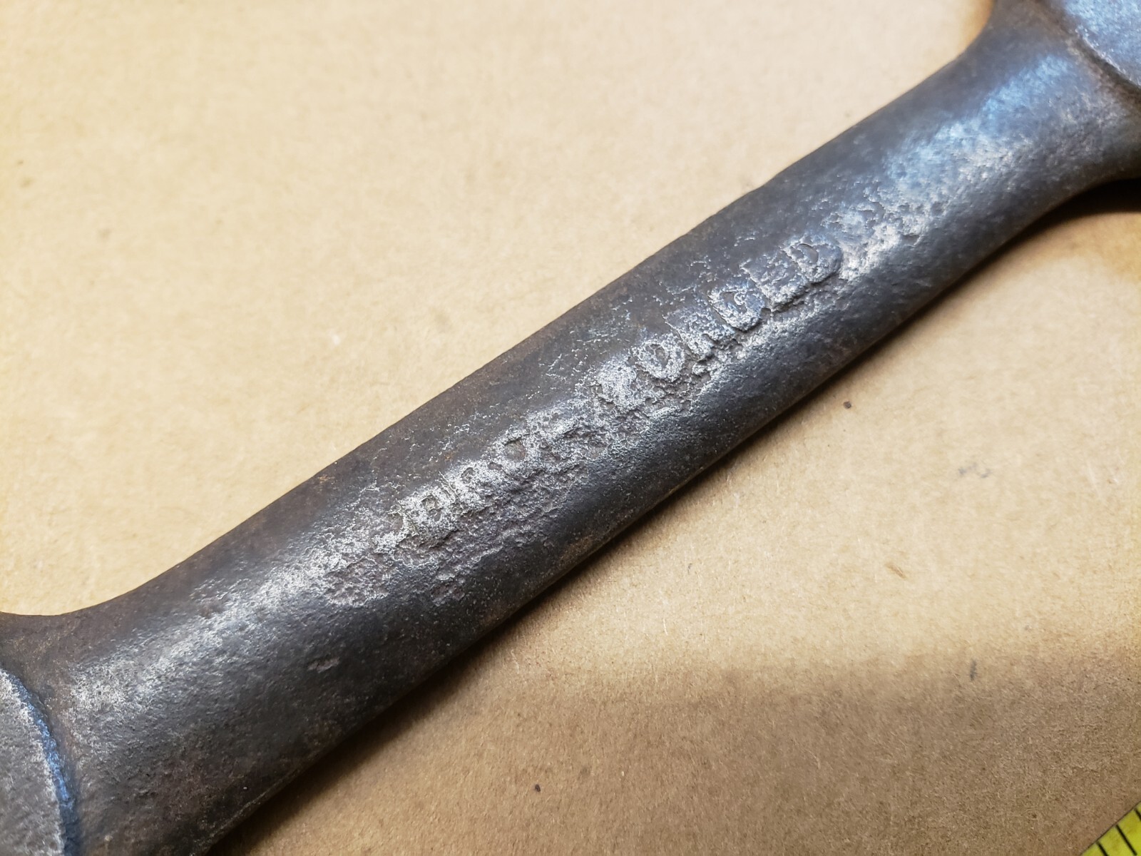 Vintage Drop Forged USA 94 9/16″ 5/8 Unmarked Combination Double Open End Wrench