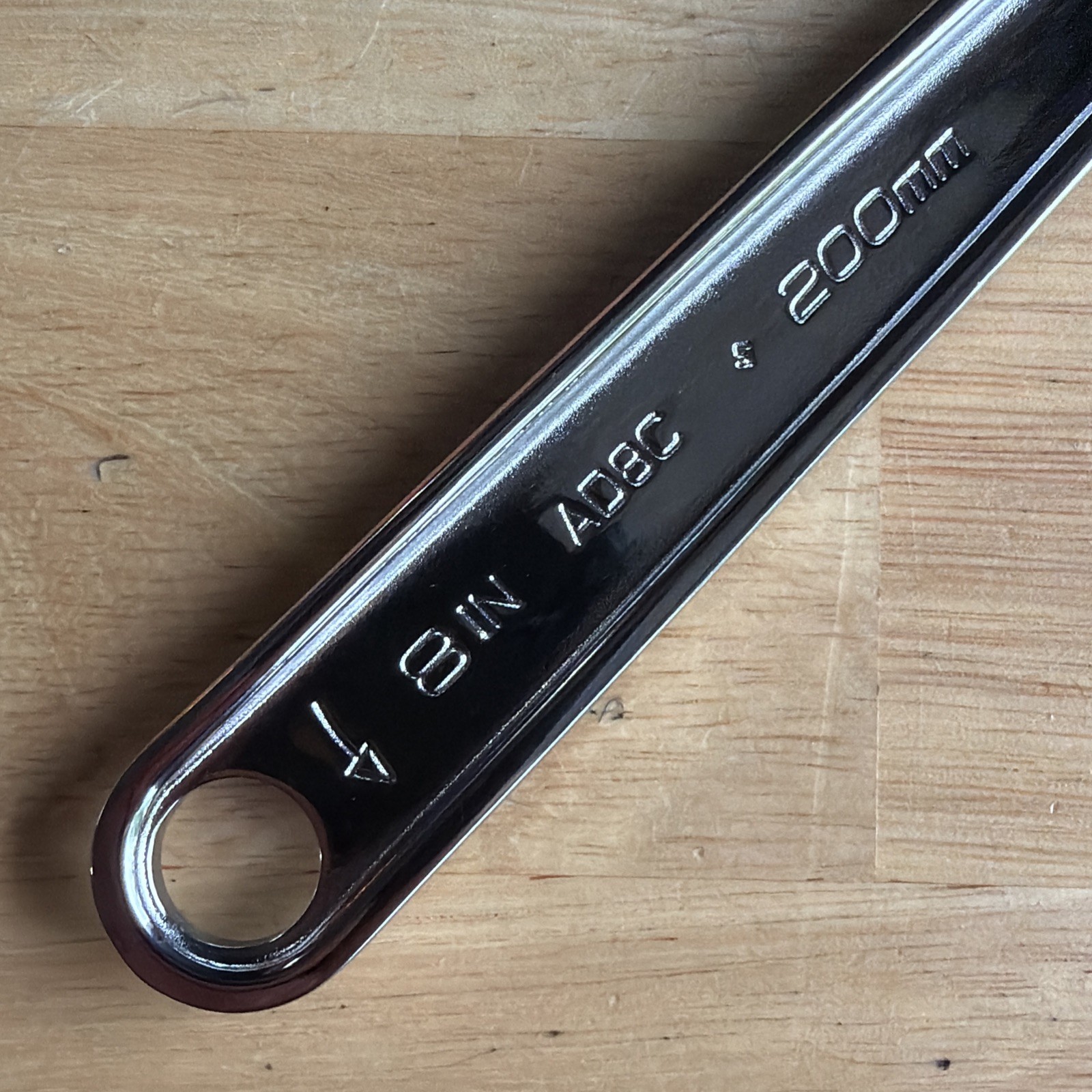 Snap On Tools 8″ Long Adjustable Wrench 200mm AD8C USA NEW with 2025 Date Code