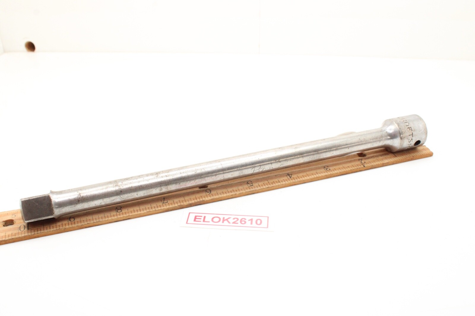 Craftsman =V= Series 1/2” Drive 10” Long Extension Friction Ball Chrome USA