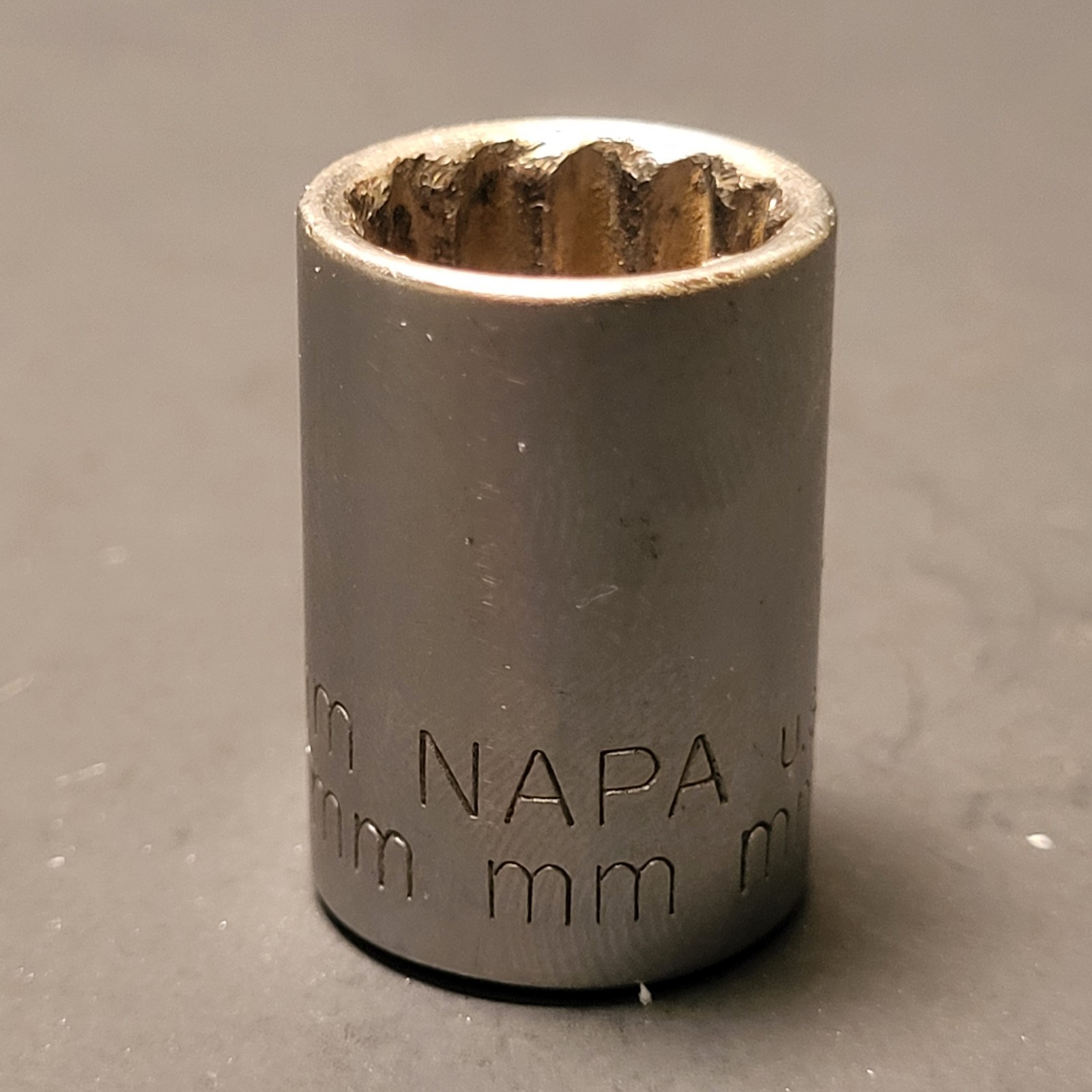 Napa New Britain 12mm socket made in USA 12 point 3/8” drive nb1212m