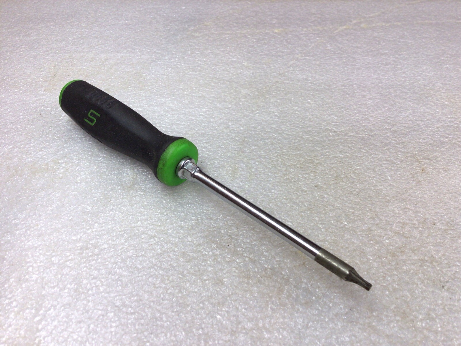 Snap-on#SGDT308 – T8 , Mini Torx Driver With Green Soft Grip Handle-USA- NICE-