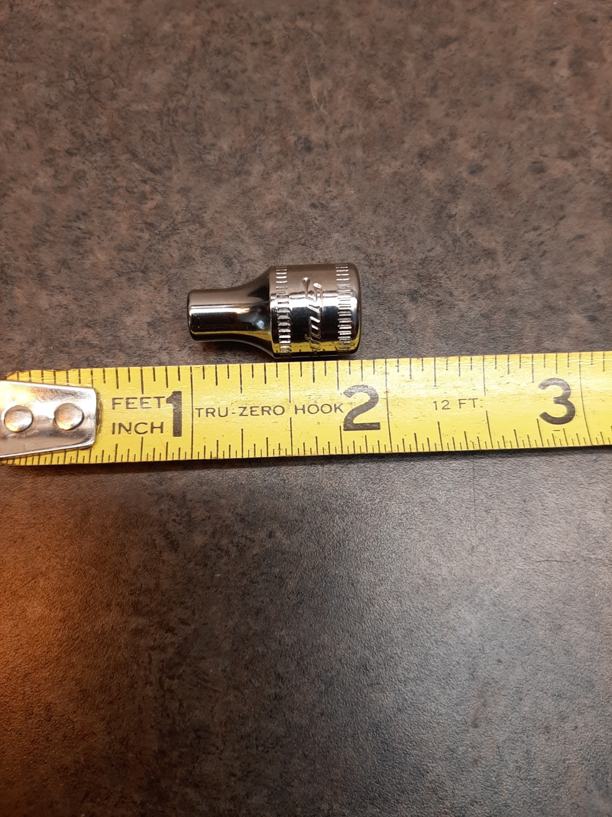 Snap-on tool USA 1/4″ drive Metric 4mm Shallow 6-point Chrome Socket wrench TMM4