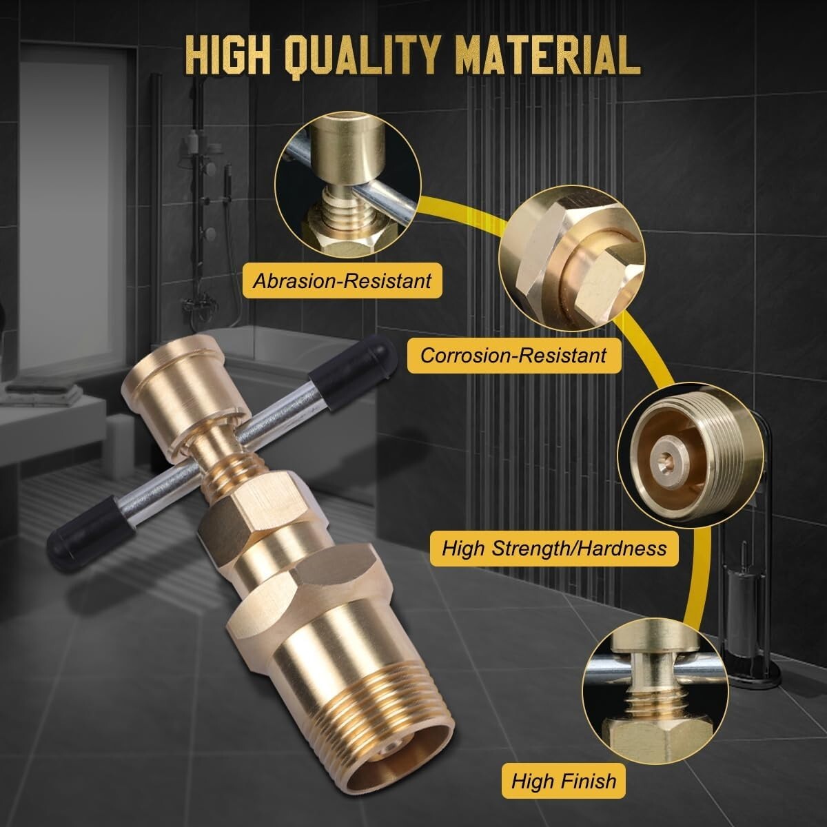 Corrosion-Resistant Olive Puller for Brass Pipes – Easy & Efficient Removal Tool