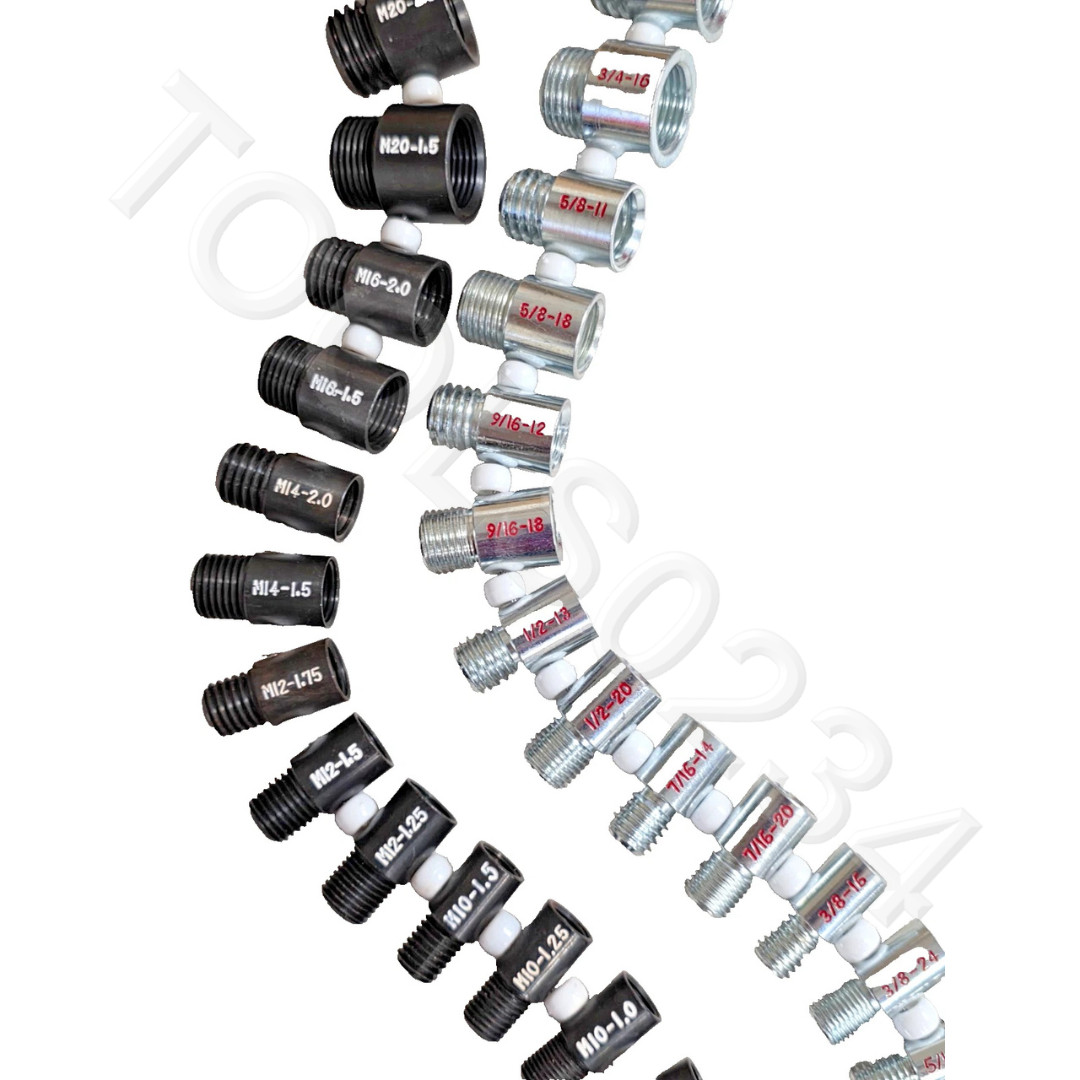 Thread Checker SAE Metric Combo 44pc Coarse Fine S&W USA SWTC-S21 AND SWTC-M21