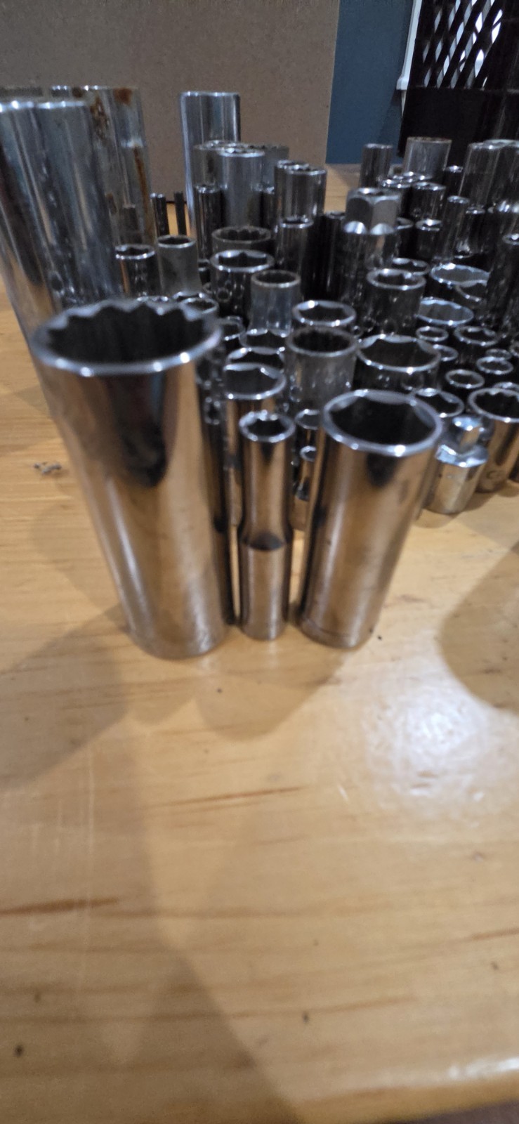 Lot Of 154 Craftsman Sockets, Standard And Metric, Vintage And Modern.