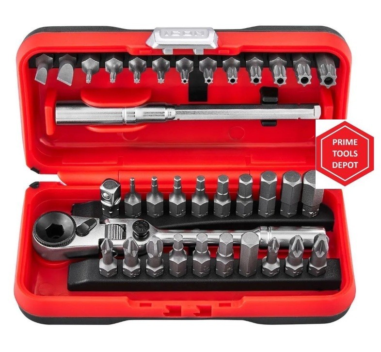 Icon Locking Flex-Head Ratchet and Bit Set, 35-Piece RXFT-35 58074