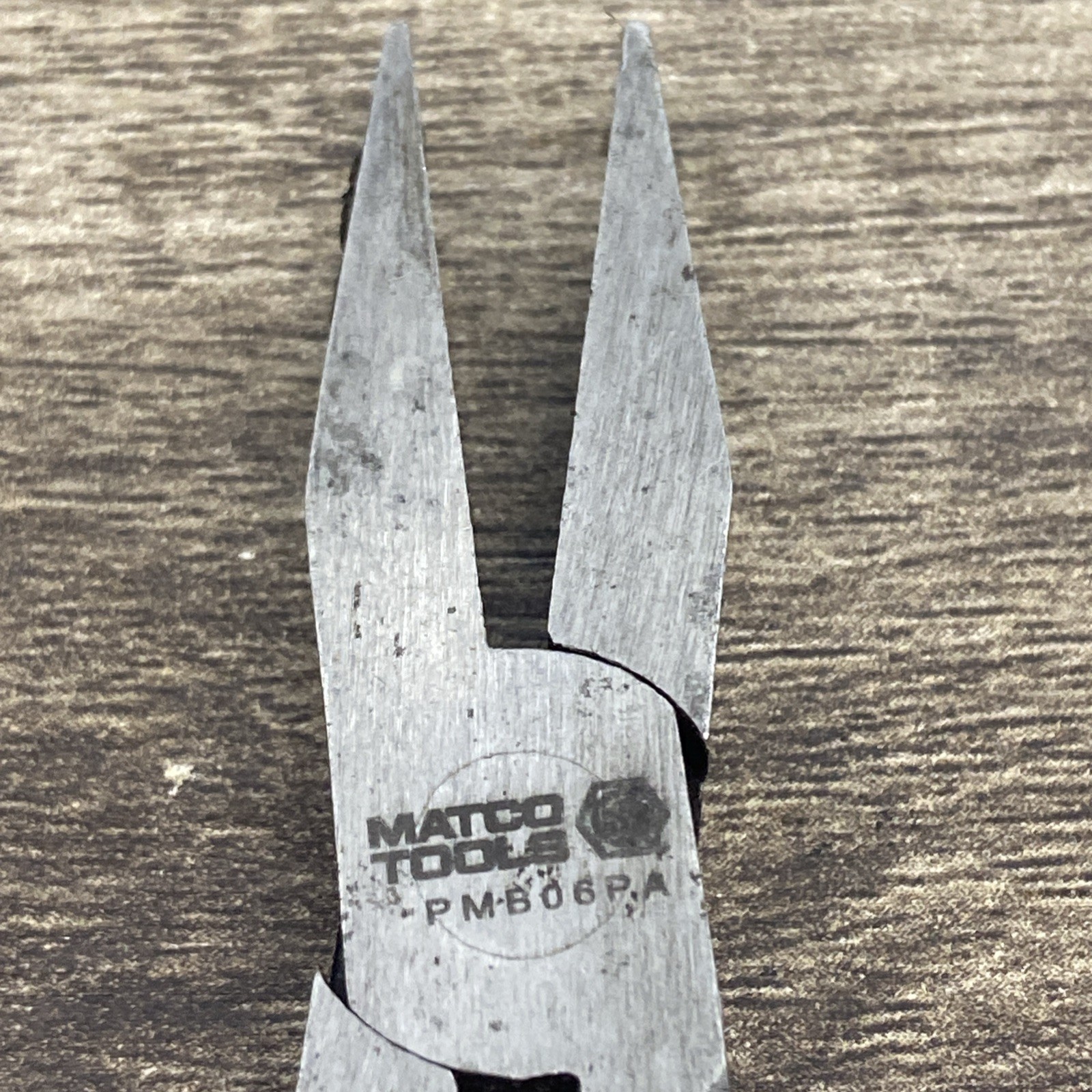 Matco Tools PMN06PA Orange Handle 6” Miniature Straight Tip Needle Nose Pliers