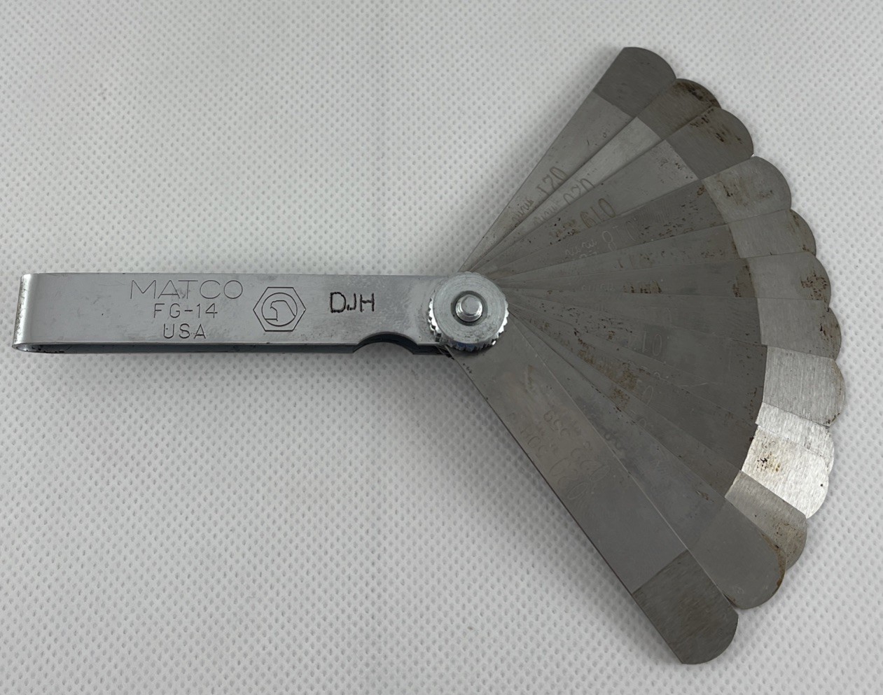 Matco Tools FG-14 General Purpose Go-No-Go Feeler Gauges