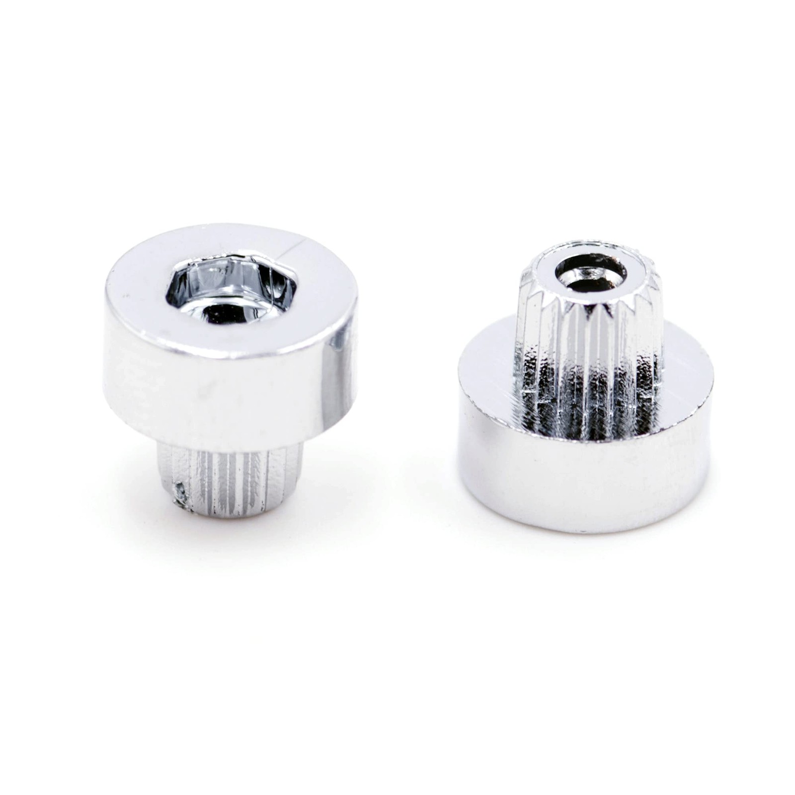 50pcs Wheel Rim Lip Rivets Nuts of 6.2mm/0.24in Hole 6.2mm(0.24″)Diam, Chrome