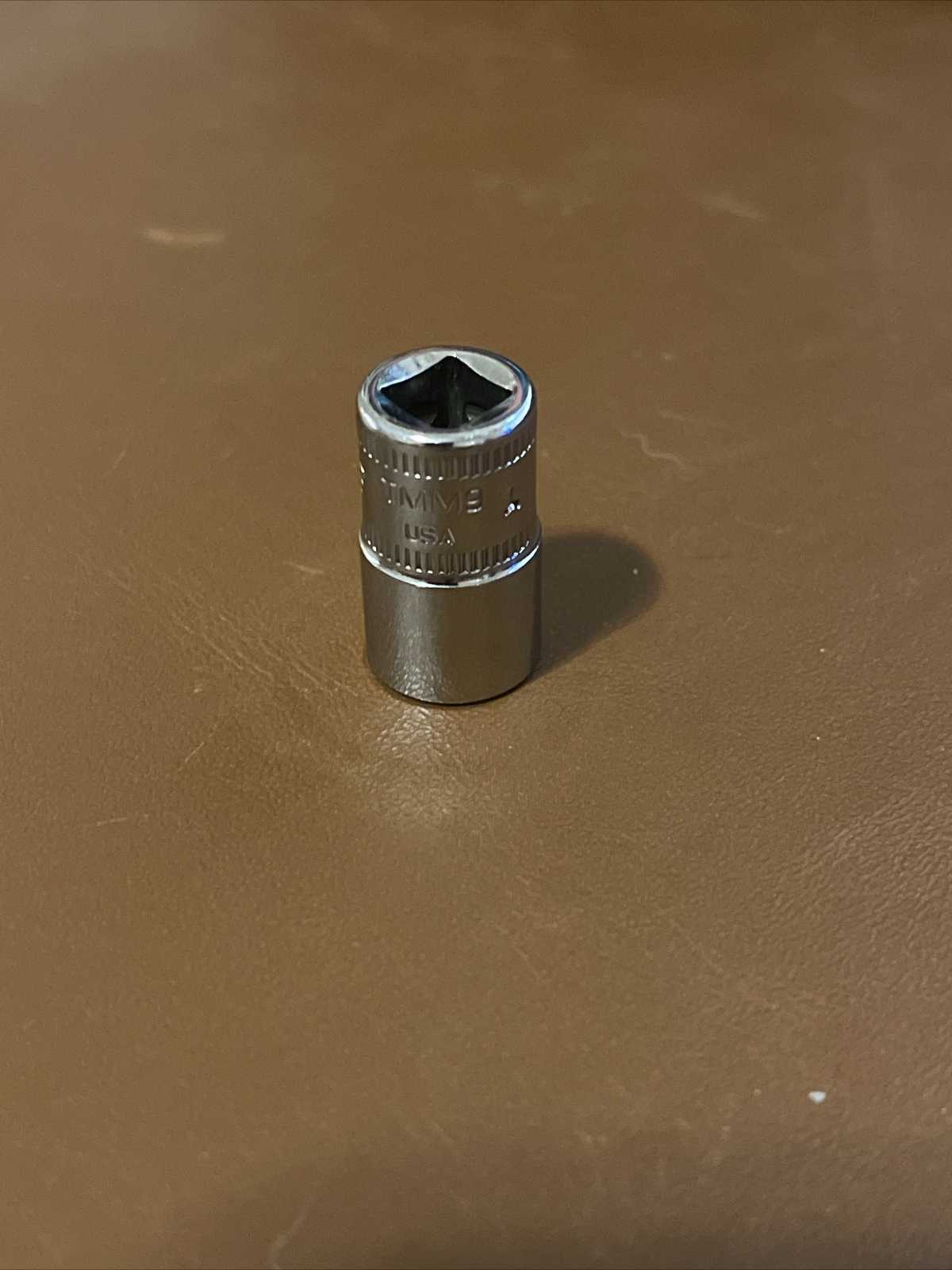Snap-on TMM9 9mm 6-Point 1/4″ Drive Shallow Chrome Socket Metric USA
