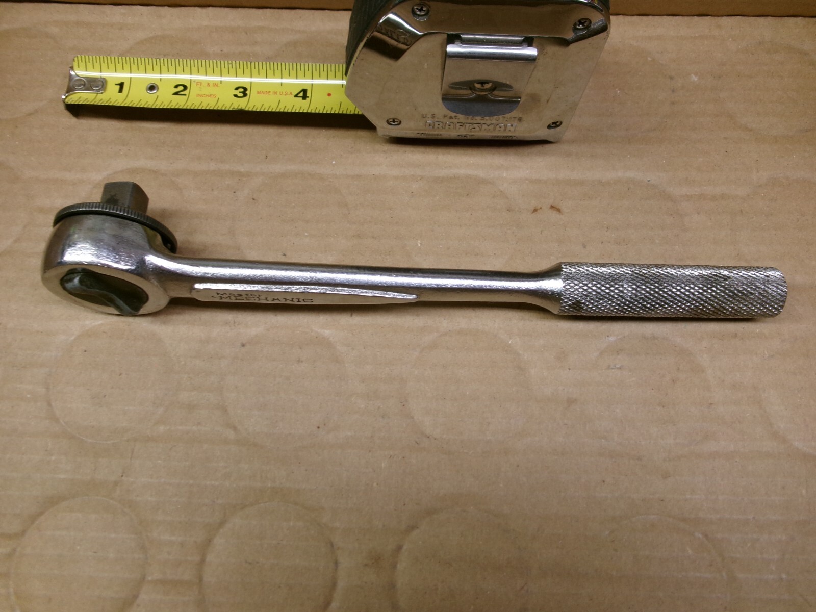 Master Mechanic USA 1/2″ Drive Round Head Fine Tooth RHFT Ratchet No T1660