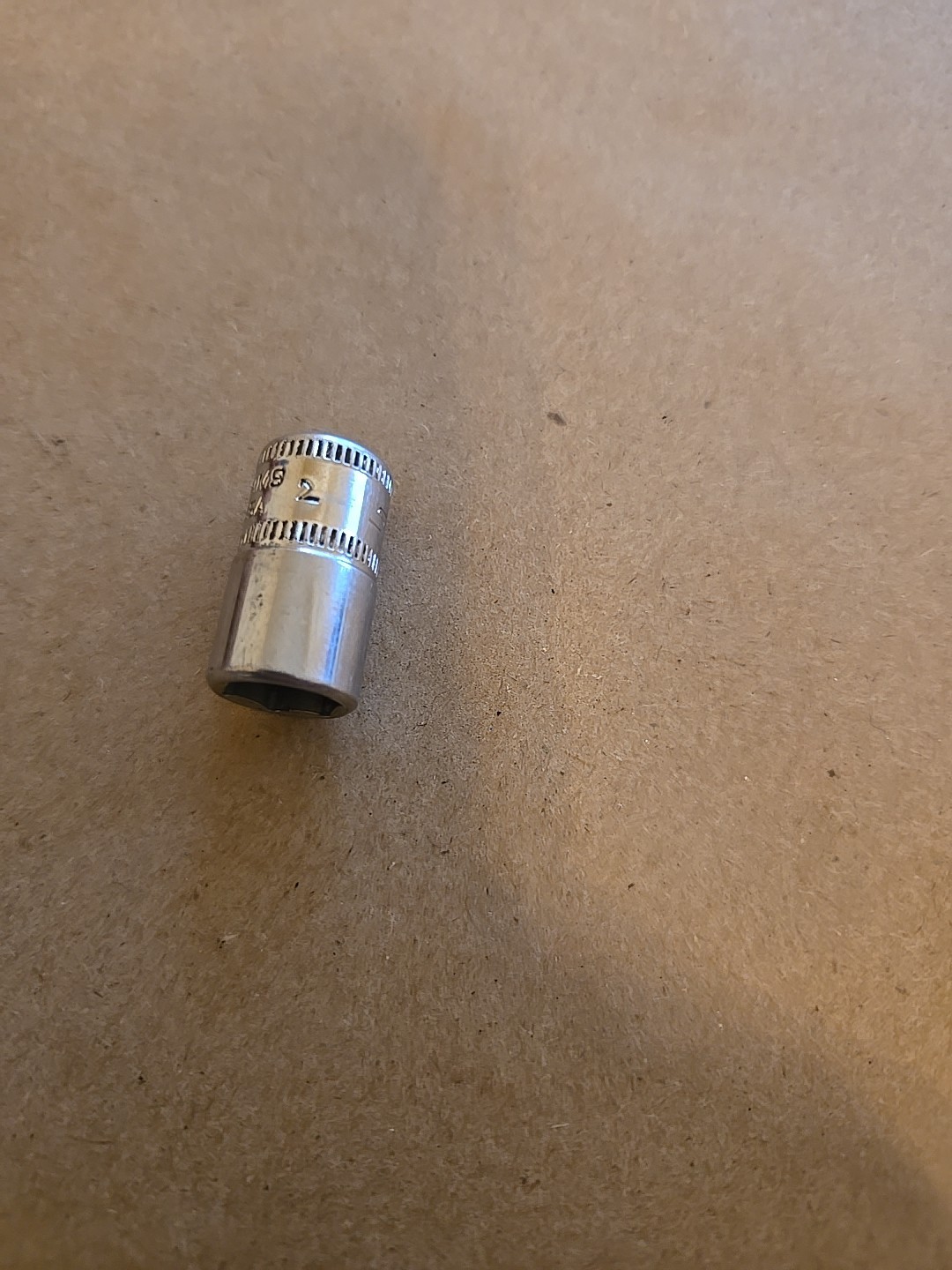 Snap On 1/4″ Drive 9MM 6PT Metric Shallow Chrome Socket TMM9