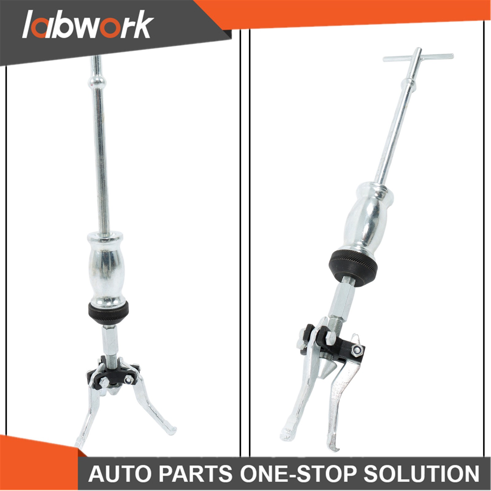 Labwork 3 Jaw Gear bearing Slide Hammer Puller Set Internal External Puller tool