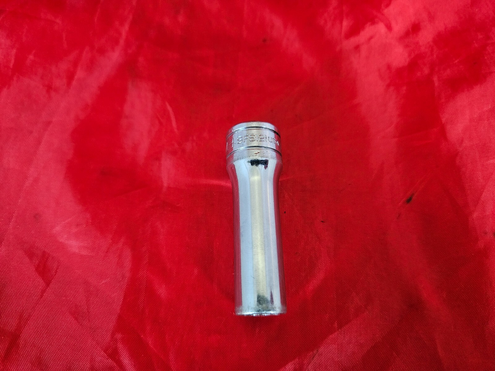 Snap-on New Logo SFS121 3/8″ Drive 3/8″ 6 Point Deep Socket USA SAE L14