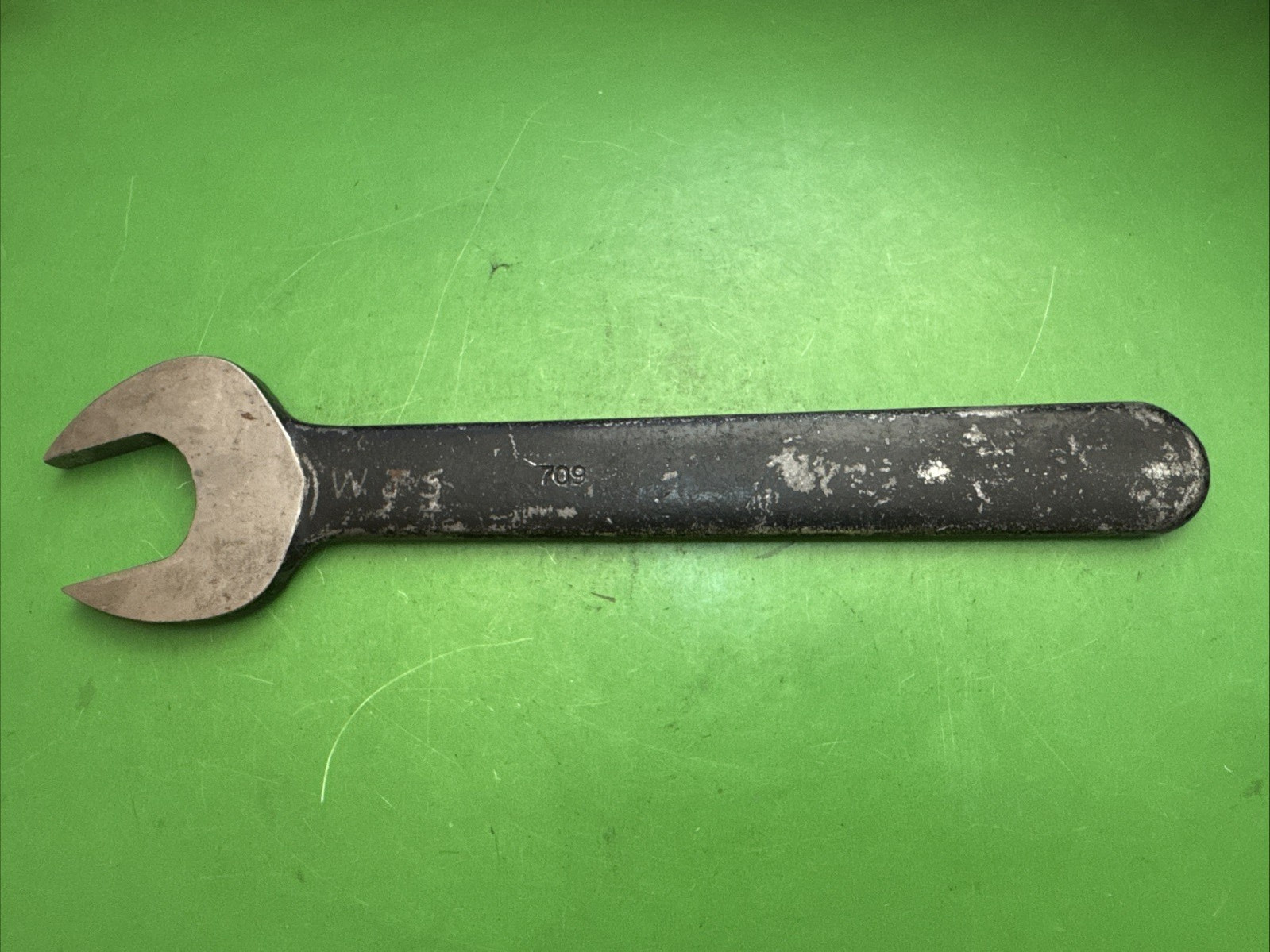 Vintage Fairmount Tools USA 13.5″ Long SAE Size 1-1/2″ Open End Wrench Model 709