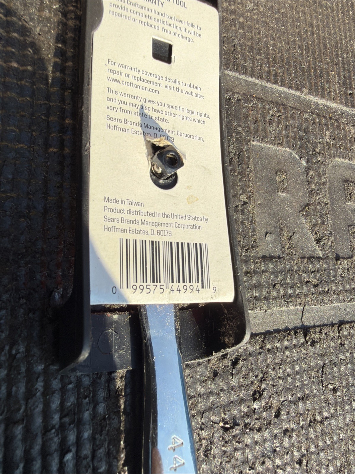 Sears Craftsman Nos 1/4” Thin Profile Full Polish Ratchet 44994 Sexy L-AB