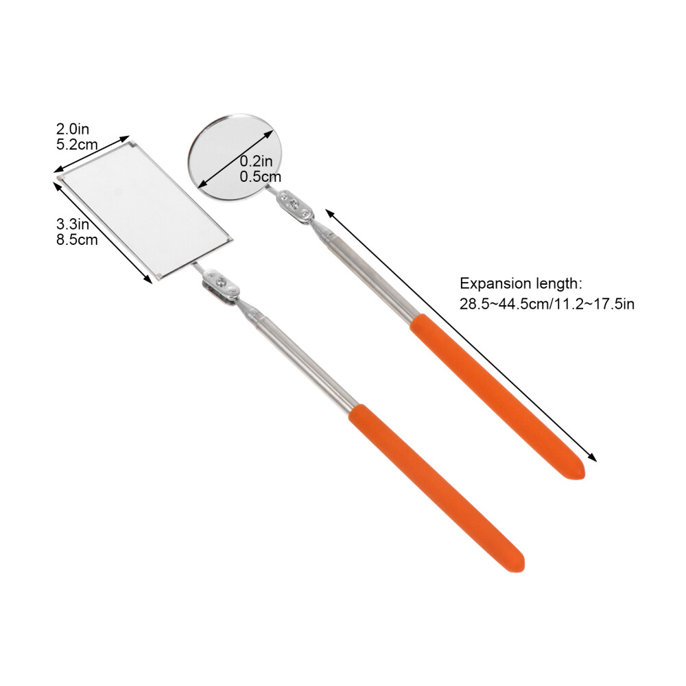 car telescoping inspection mirror Swivel Inspection Mirror Led Inspection