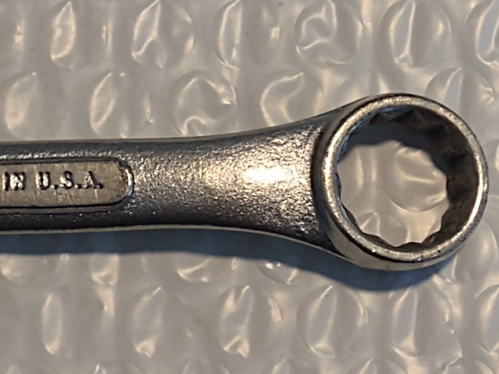 SK WAYNE TOOLS C20, 5/8″ COMBINATION WRENCH, 12 POINT, 7.25″ LONG.