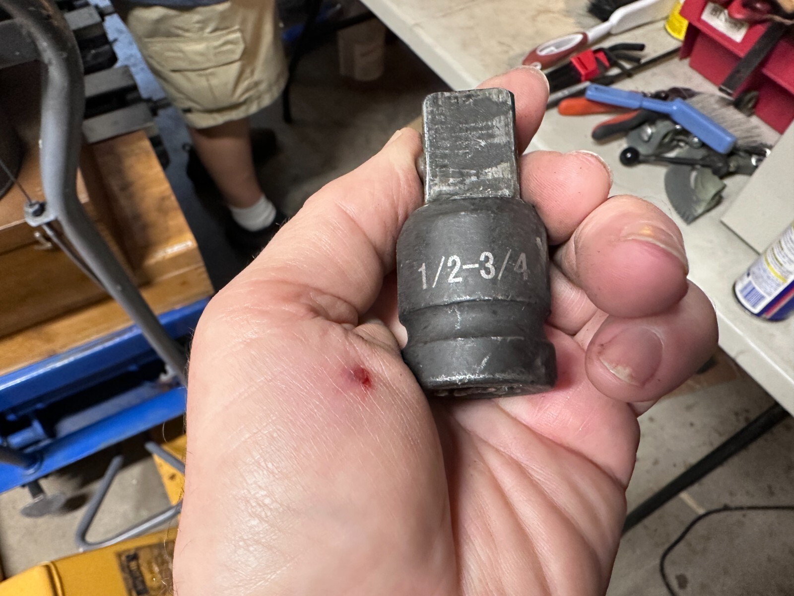 1/2″ Female x 3/4″ Male Socket adapter
