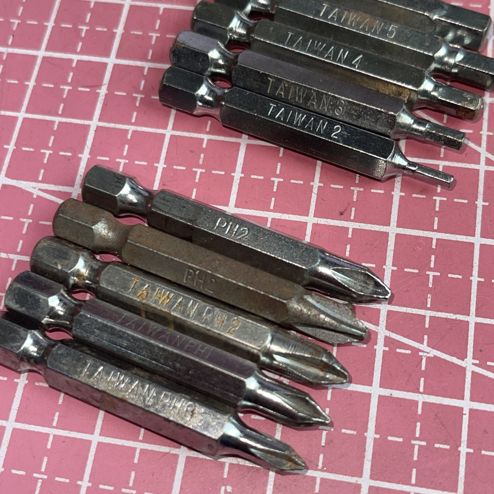 Craftsman USA Power Screwdriver Nutdriver Set Lot 43373 Metric SAE 25654 Vintage