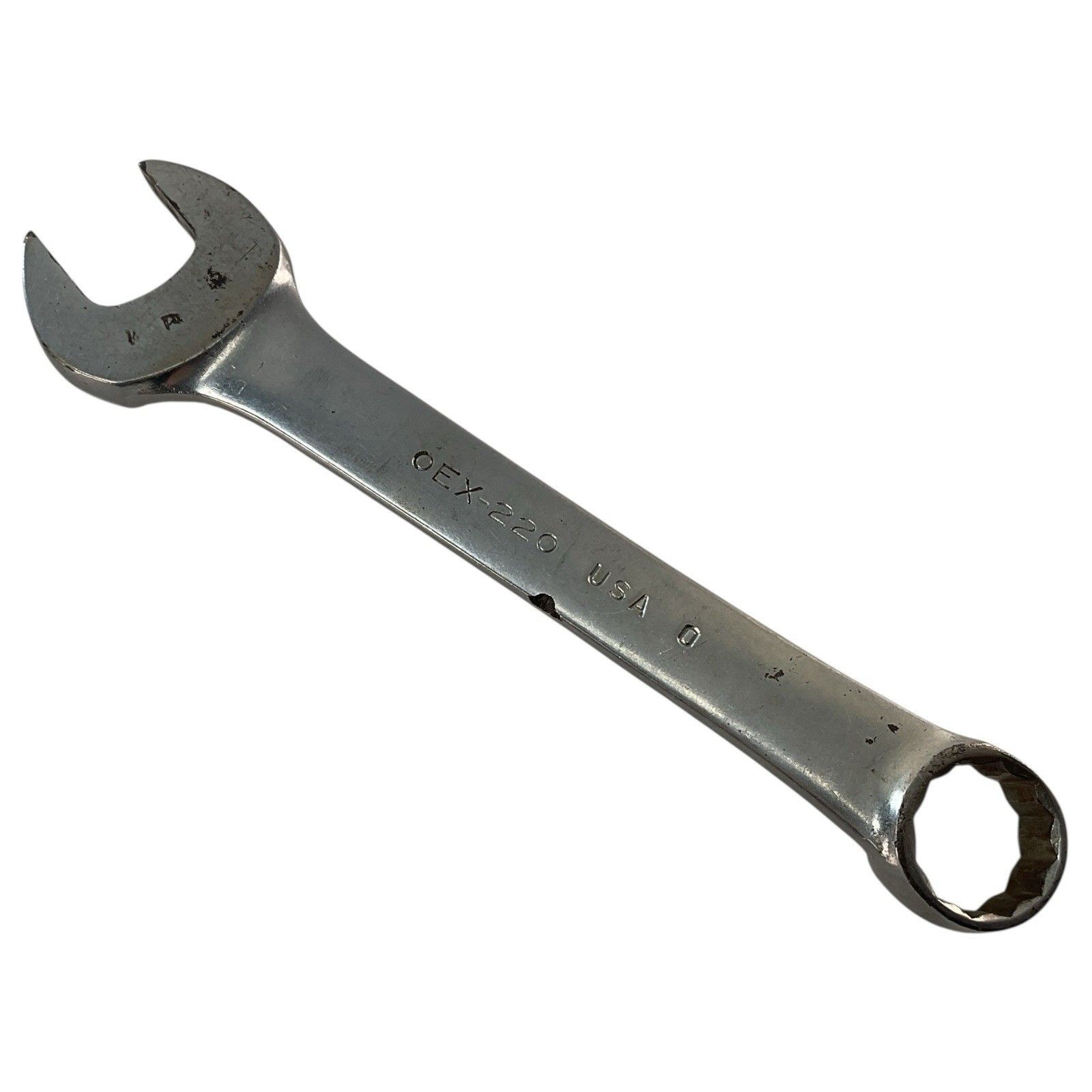 Snap-On Combination Wrench OEX-220 11/16″ SAE 12pt Chrome Mechanic Tool USA Made