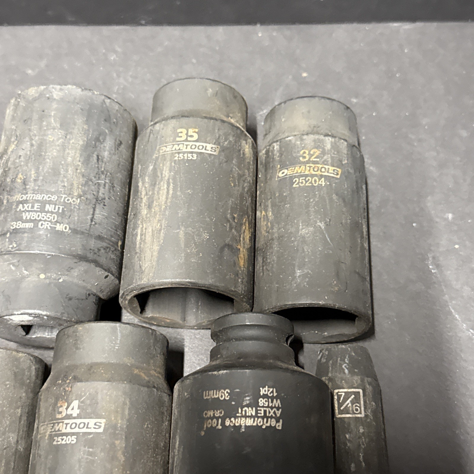 Impact Socket Driver Lot – Kobalt – Oem Tools – Performance Tools – Pittsburg