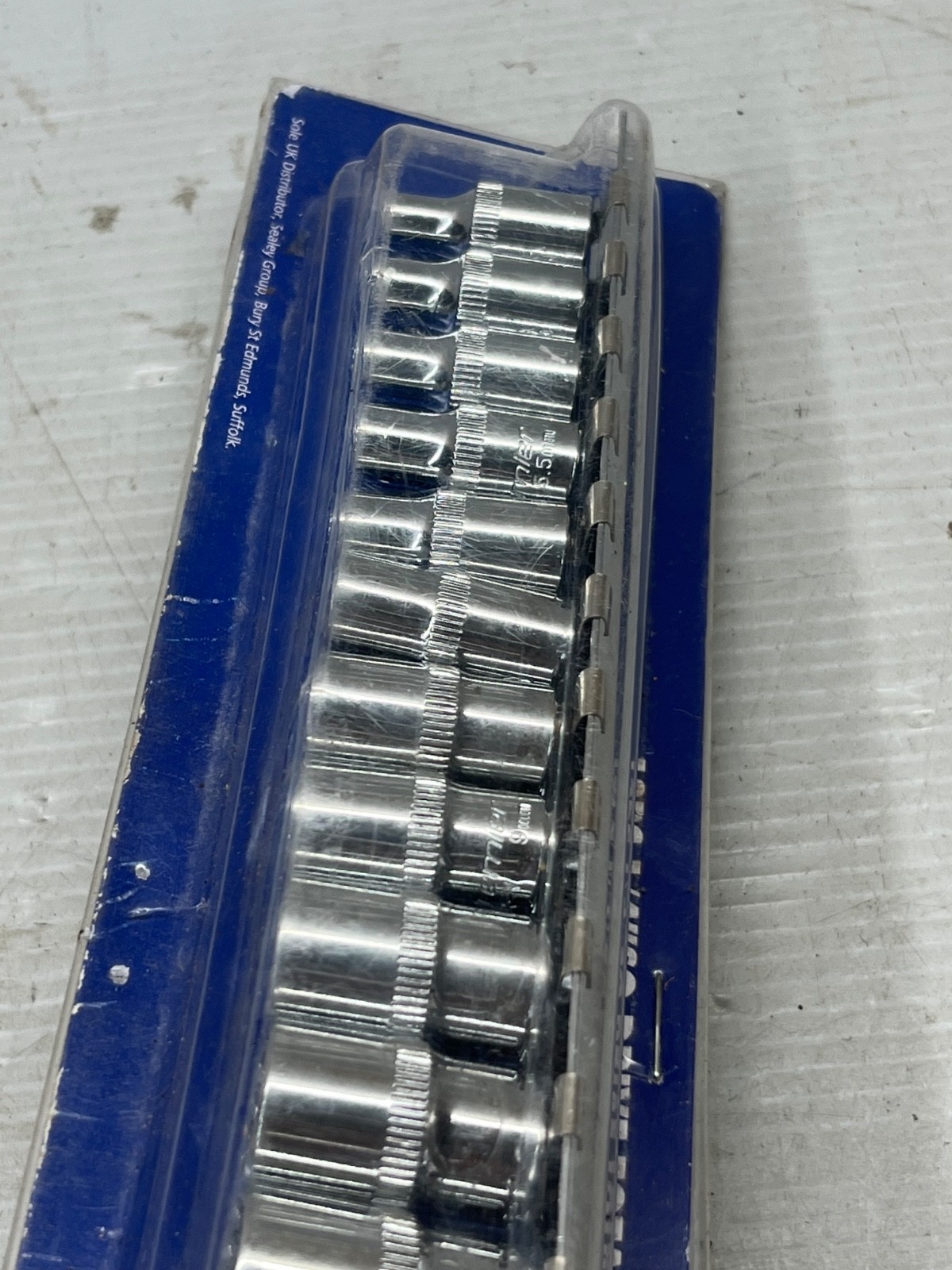 SEALEY 13PC SOCKET SET AK69813 4 4.5 5 5.5 6 7 8 9 10 11 12 13 14
