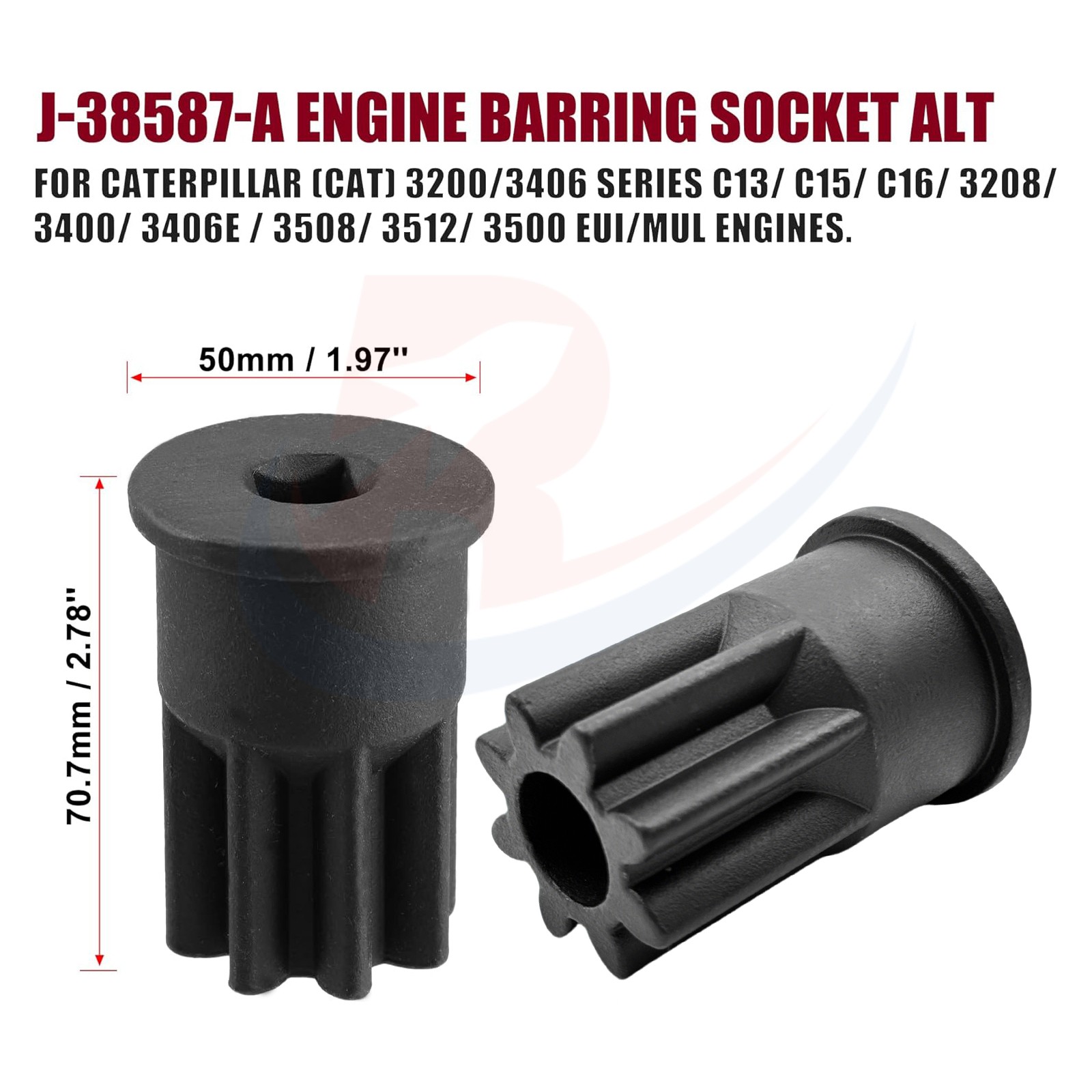 New Engine Barring Socket Wrench Turning Tool for Cat 3406 C16/3208/3400 9S9082