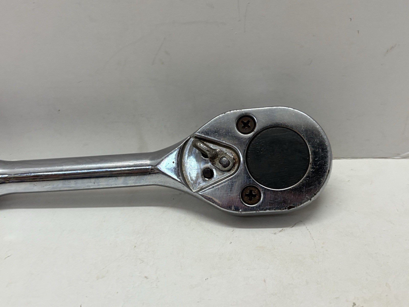 Vintage PROTO # 5449 1/2″ Drive Pear Head Ratchet W Knurled Handle USA