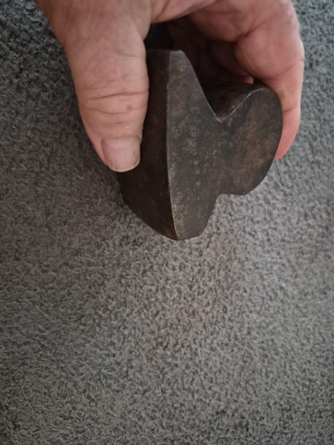 Vintage Auto Body Dolly Dollie Hand Anvil Sheet Metal Shaping Working Tools .
