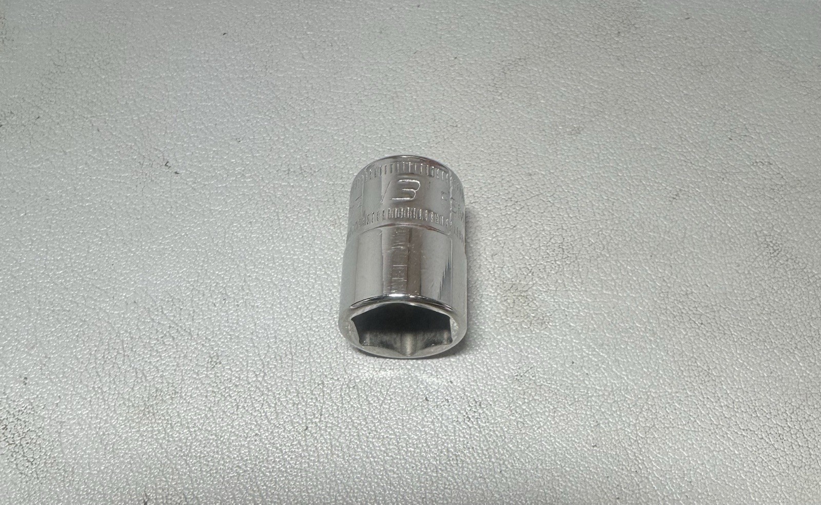 Snap-on 3/8″ Drive 13mm Metric 6 Point Shallow Chrome Socket FSM131