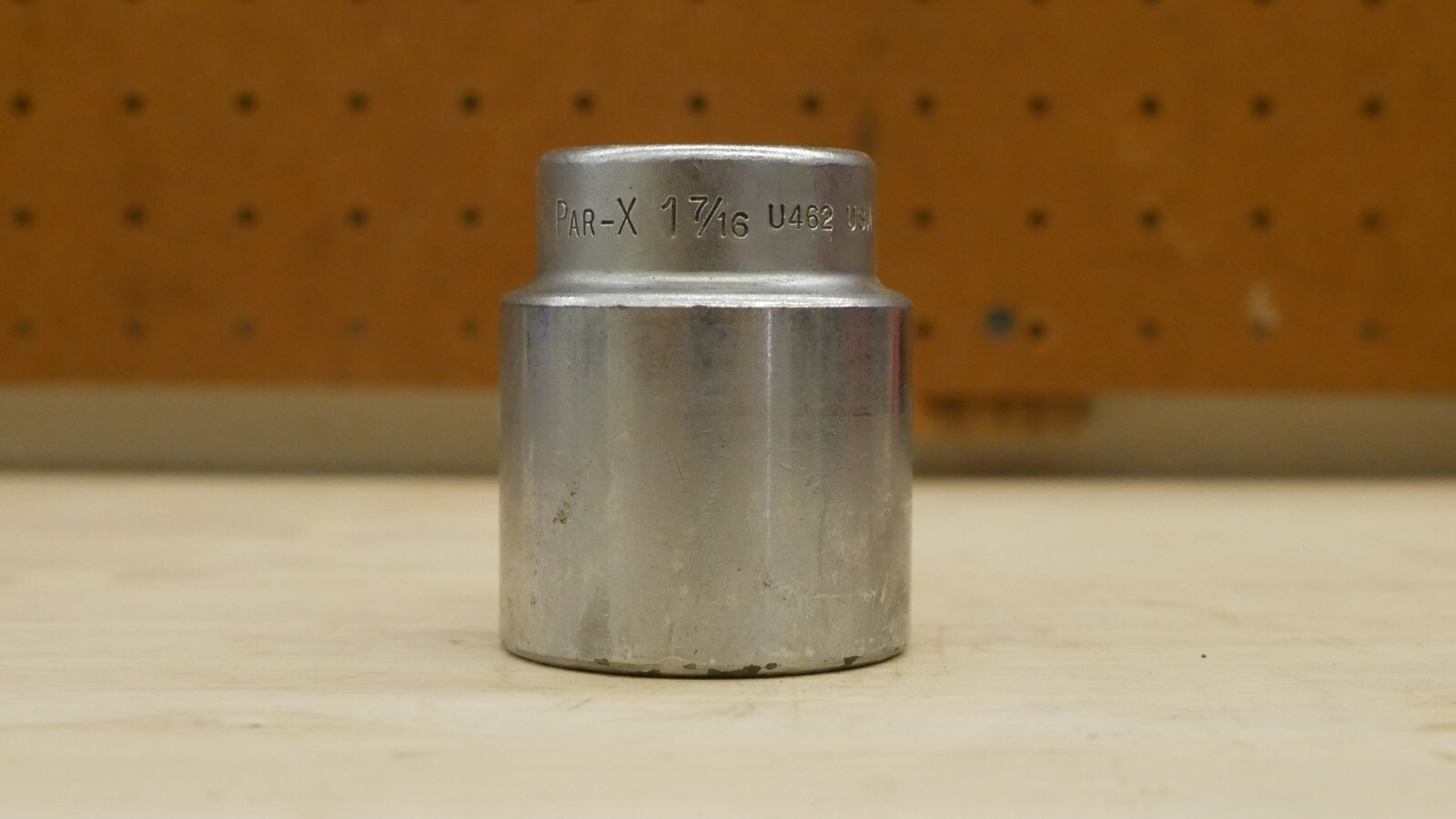 Par-X Tools # U462 ,3/4″ Drive 1-7/16″ 12 Point Shallow Well Chrome Socket USA.