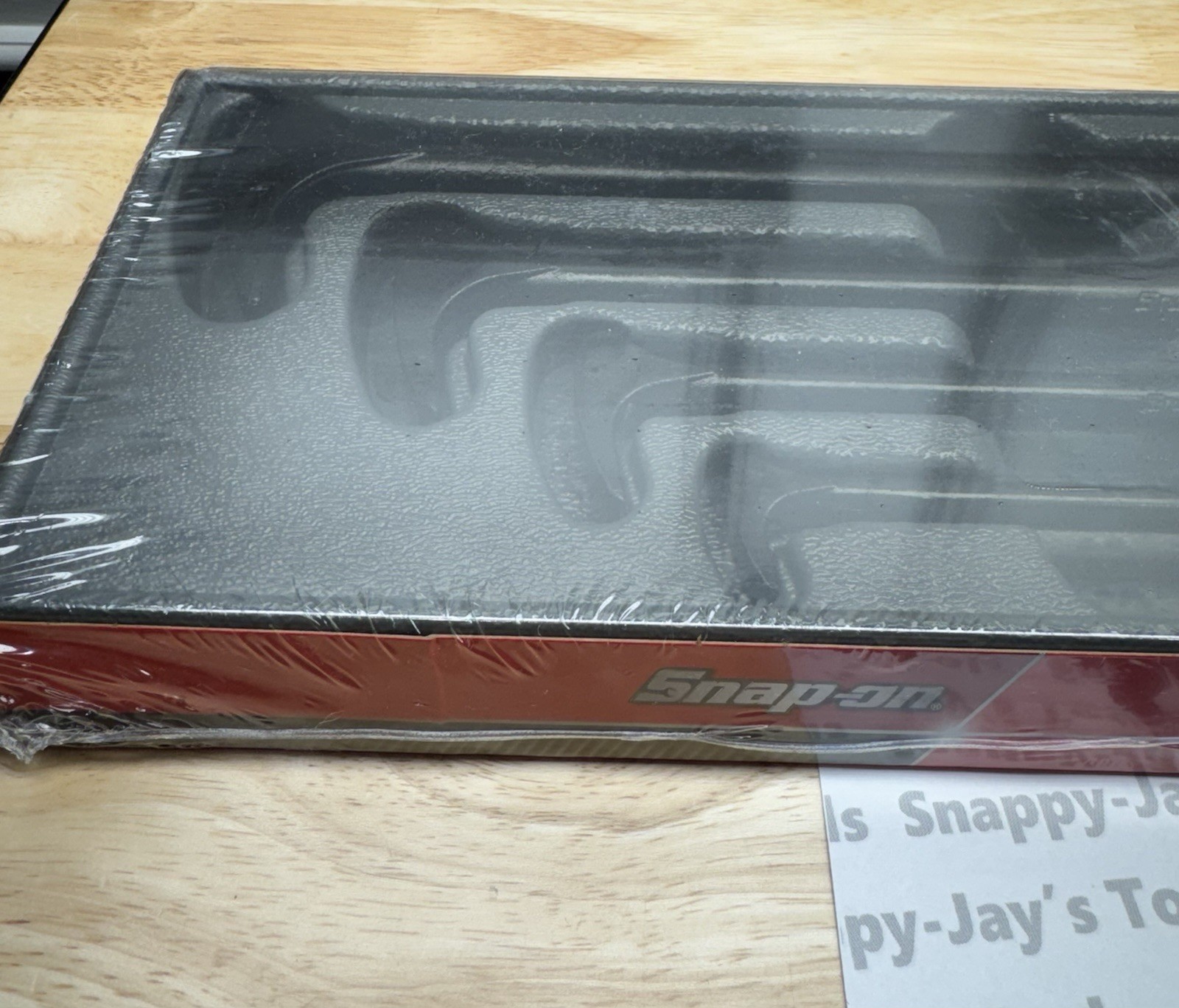 Snap-on Tools USA NEW 4pc Rolling Head Pry Bar Set w/Industrial Finish PBS704