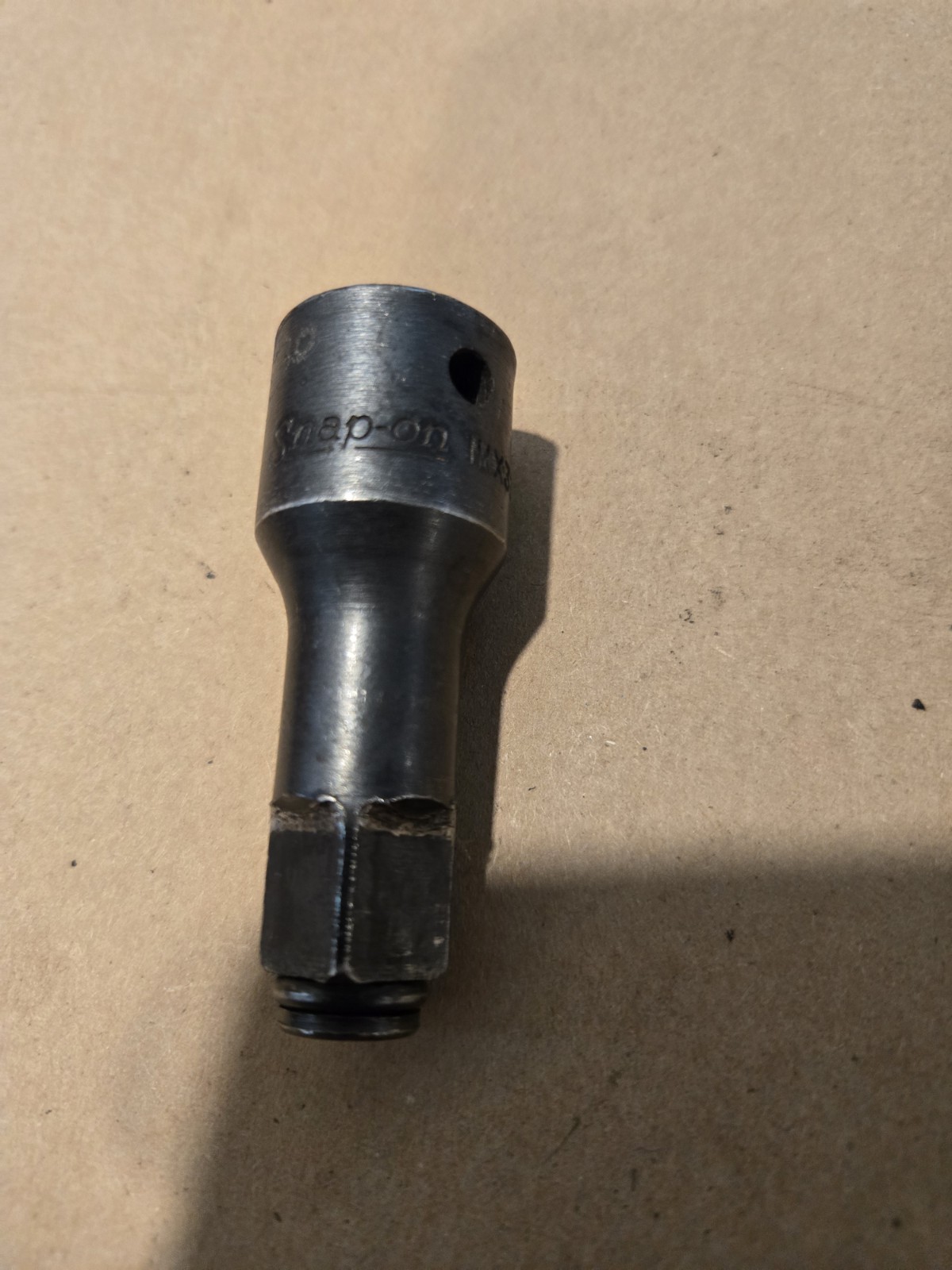 Snap On 1/2″ Drive 2-5/8″ Snap Ring Impact Extension USA For Parts Worn IMX32A